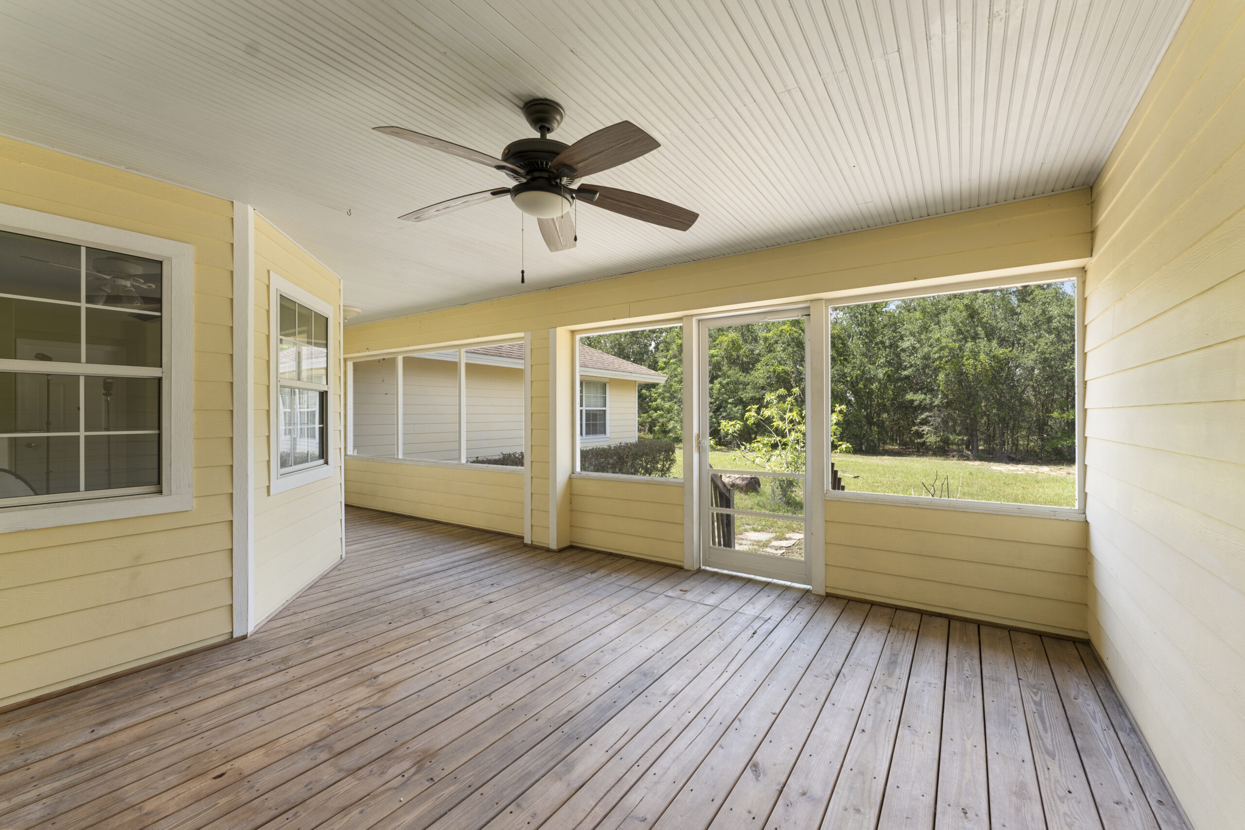 Back Screened In Porch