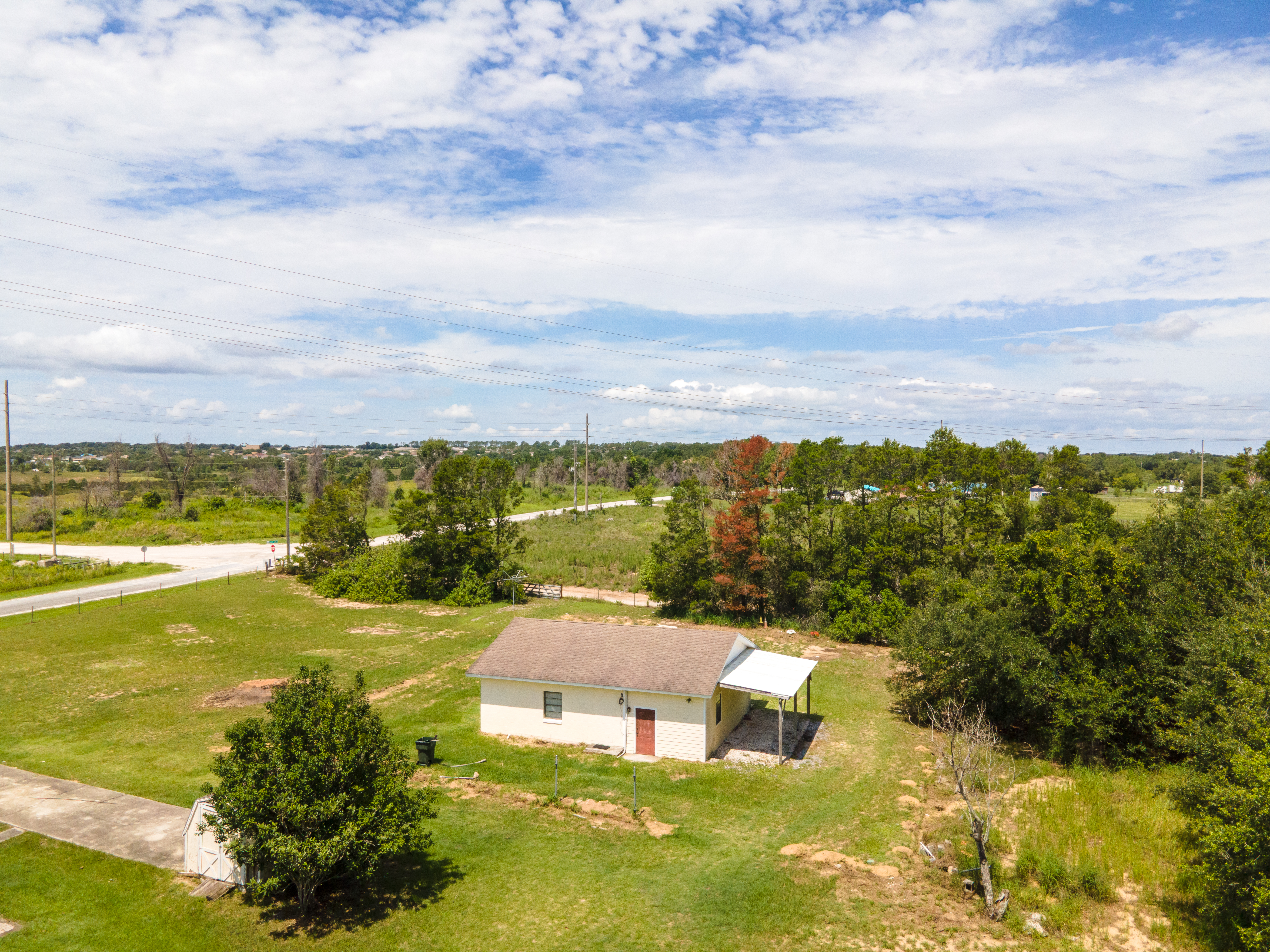 Detached Garage and Carport